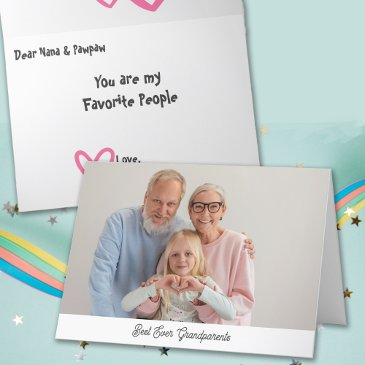 grandparents day best ever customize greeting invitations