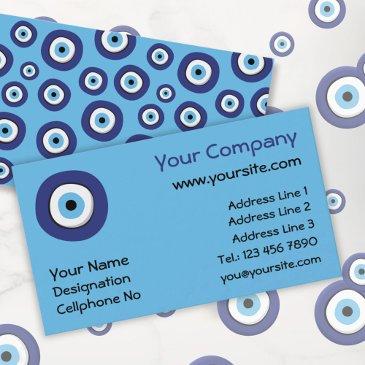 greek evil eye business invitations