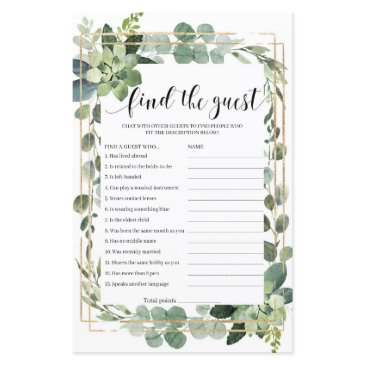 green and gold geometric find the guest game