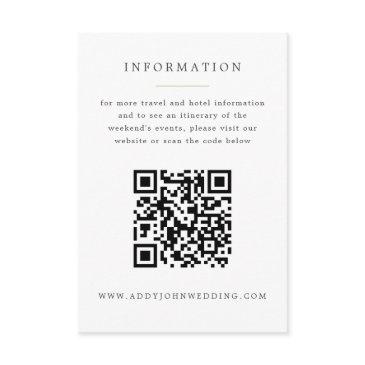 green and white and hydrangea information enclosure invitations