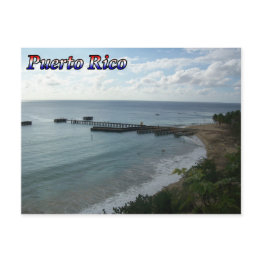 Small Greetings From Puerto Rico Postinvitations Front View
