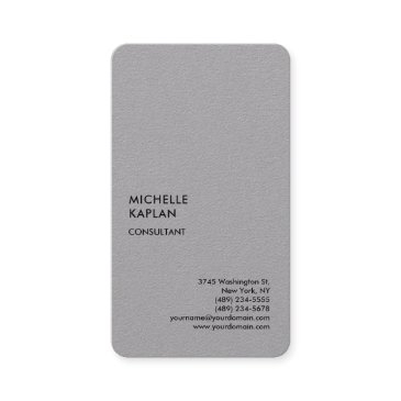 grey modern professional exclusive business invitations