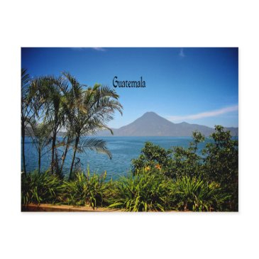 guatemala, nature's beautiful landscape postinvitations