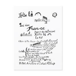 Small Guillaume Apollinaire, Venu De Dieuze Postinvitations Front View