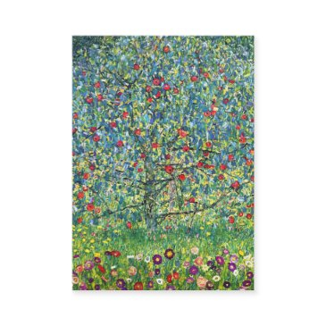 gustav klimt: apple tree business invitations