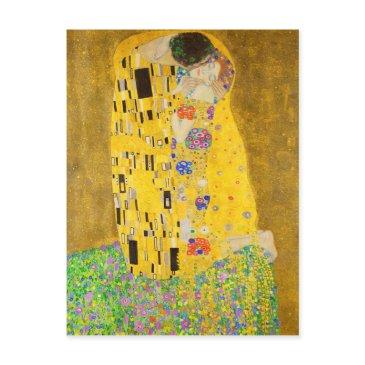 gustav klimt the kiss fine art postinvitations