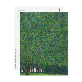 Small Gustav Klimt - The Park Postinvitations Front View