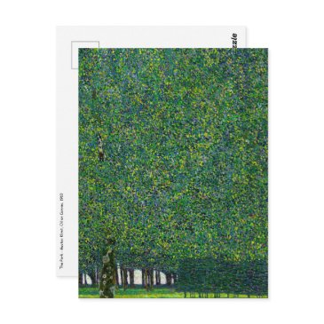 gustav klimt - the park postinvitations