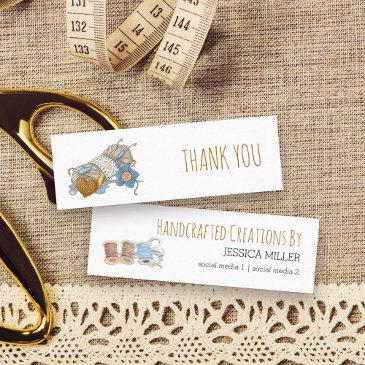 handcrafted creations yarn sewing thank you invitations