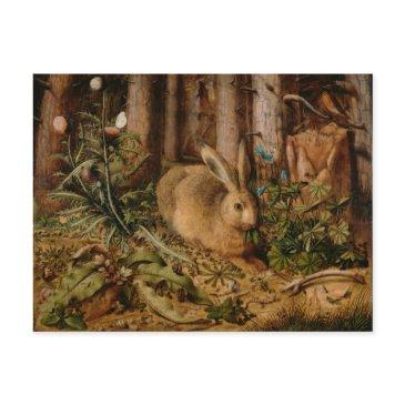 hans hoffmann a hare in the forest postinvitations