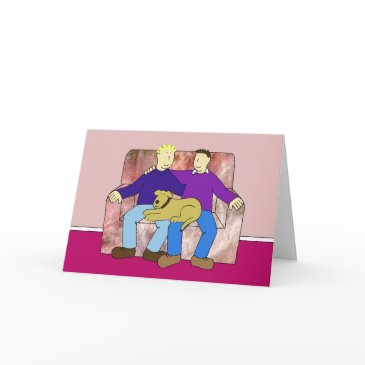 happy anniversary for male couple invitations
