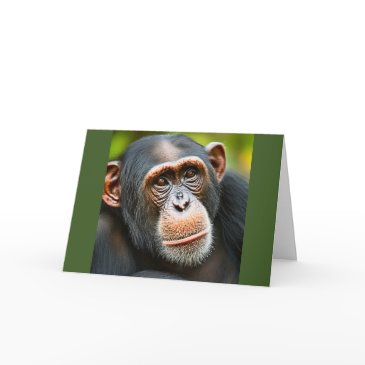 happy birthday chimp thank you invitations
