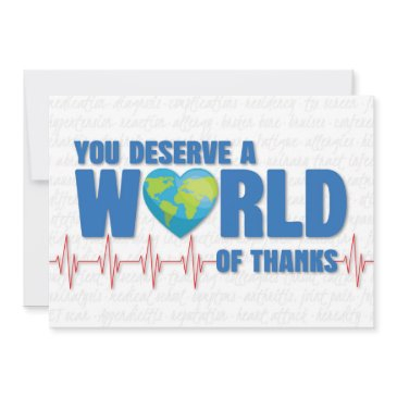 	happy doctors day you deserve a world of thanks invitations