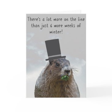 happy groundhog day! invitations