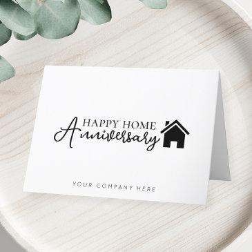 happy home anniversary real estate thank you invitations