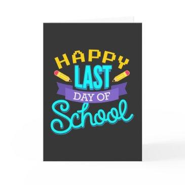 happy last day of school summer student invitations