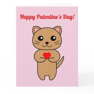 happy palentine's day! - pink background invitations