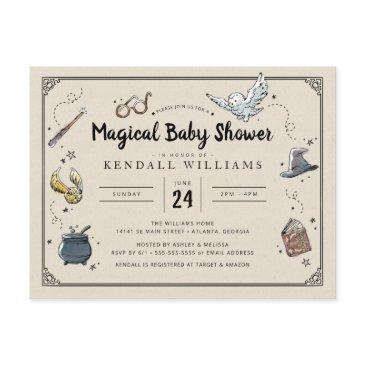 harry potter baby shower postinvitations