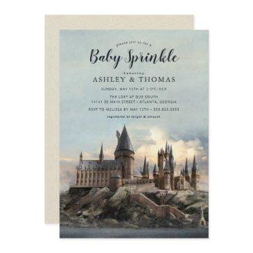 harry potter | hogwarts castle baby sprinkle invitation