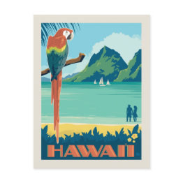 Small Hawaii | Save The Date Invitation Postinvitations Front View