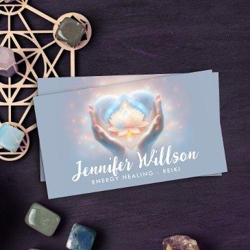 healing hands- energy healing - reiki business invitations