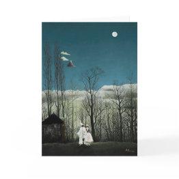 Small Henri Rousseau - Carnival Evening Invitations Front View