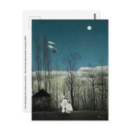Small Henri Rousseau - Carnival Evening Postinvitations Front View