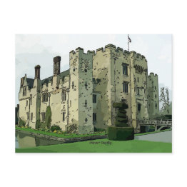 Small Hever Castle Design 2 Postinvitations Front View