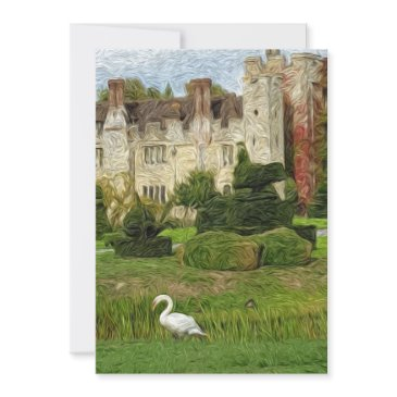 hever castle - family home of anne boleyn (blank) thank you invitations