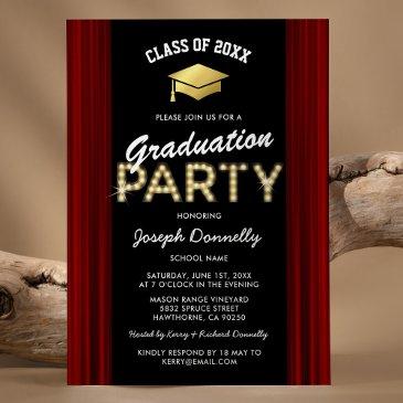 high school musical graduation class of 2025 invitation