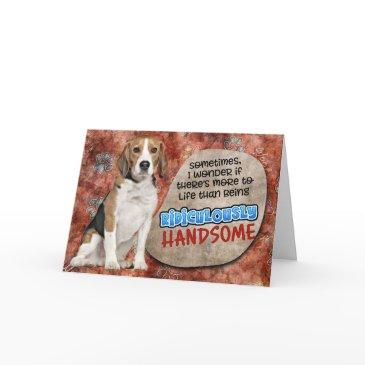 hilarious thought from your beagle birthday invitations