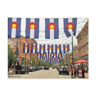 historic larimer square, colorado day, denver, co postinvitations