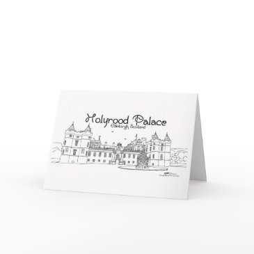 holyrood palace scotland invitations