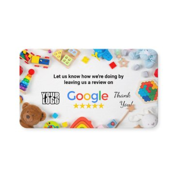 home daycare google review template with qr - business invitations