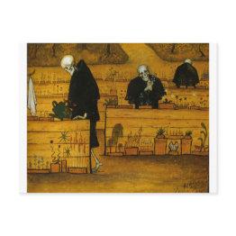 Small Hugo Simberg's Garden Of Death Postinvitations Front View