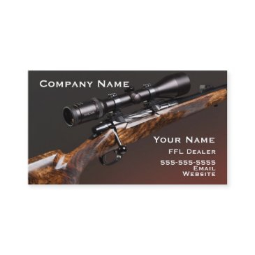 hunting rifle business invitations
