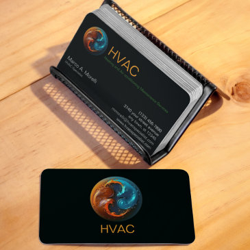 hvac heating and cooling specialists business invitations