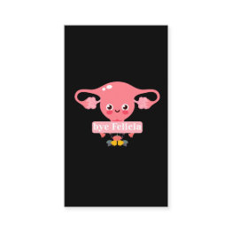 Small Hysterectomy Surgery Recovery Uterus Felicia Business Invitations Front View