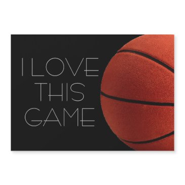i love basketball close-up
