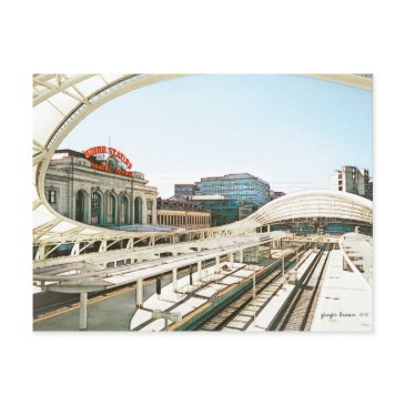 impressive west view, union station, denver, co postinvitations
