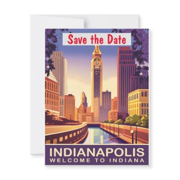 indianapolis, indiana, save the date
