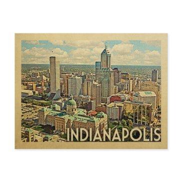 indianapolis postinvitations indiana vintage travel