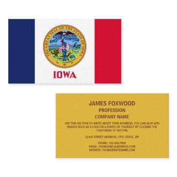 iowan flag & seal, flag of iowa business invitations