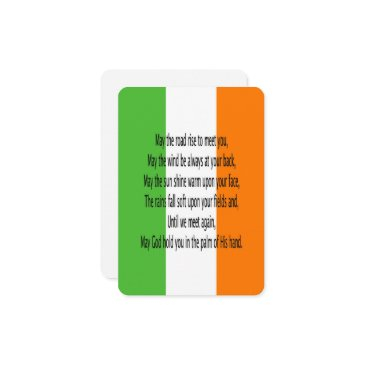 irish blessing prayer enclosure invitations