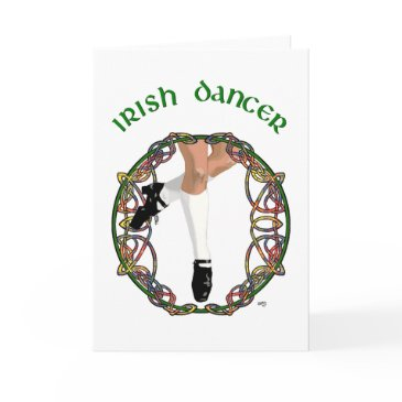 irish dancer hard shoe invitations