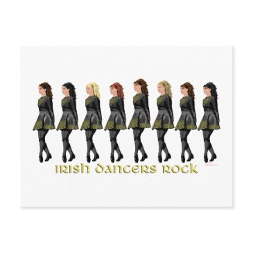 irish dancers rock postinvitations