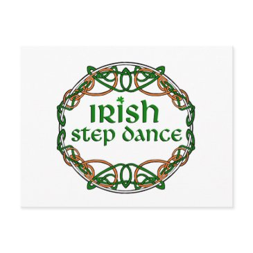 irish step dance postinvitations