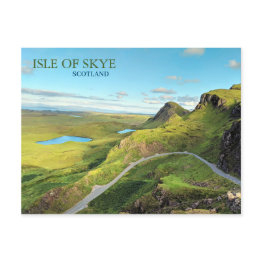 Small Isle Of Skye, Quiraing, Scotland, Uk Postinvitations Front View