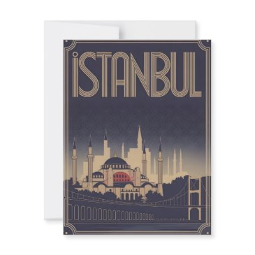istanbul art deco postinvitations