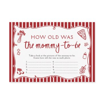 italian pizza how old was mommy baby shower game enclosure invitations